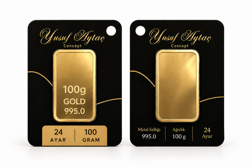 24 Ayar 100 Gram Altın