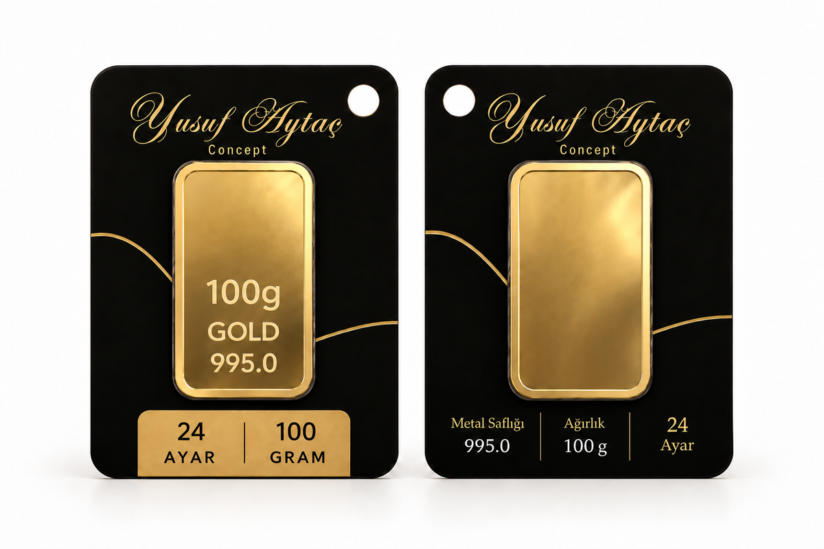 24 Ayar 100 Gram Altın