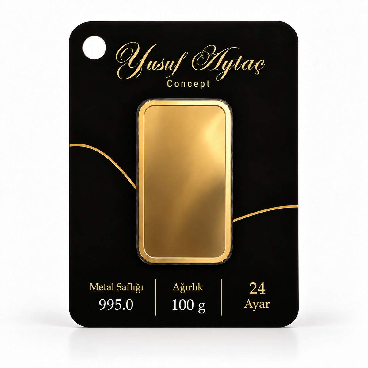 24 Ayar 100 Gram Altın