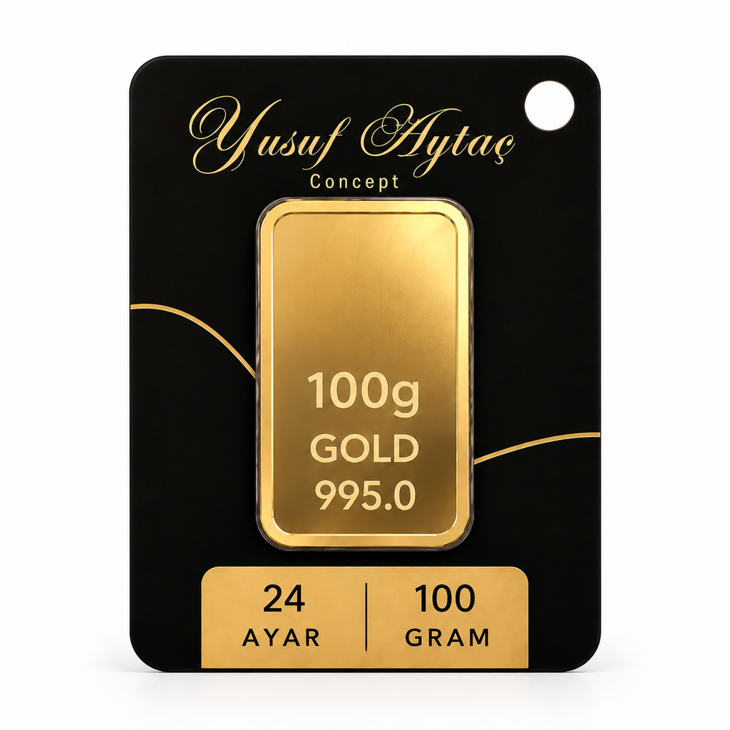 24 Ayar 100 Gram Altın