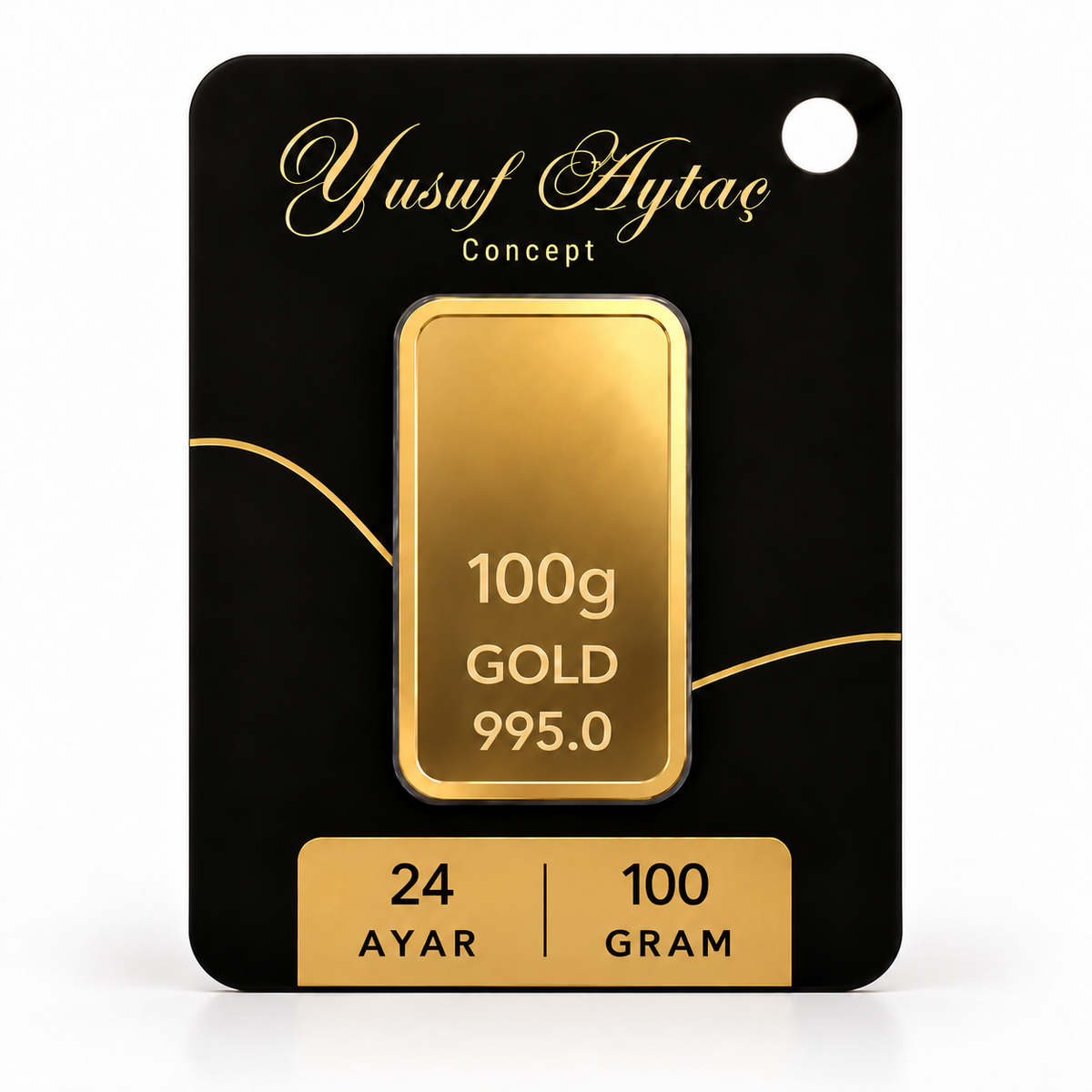 24 Ayar 100 Gram Altın