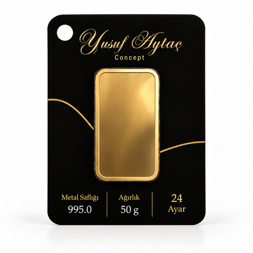 24 Ayar 50 Gram Altın