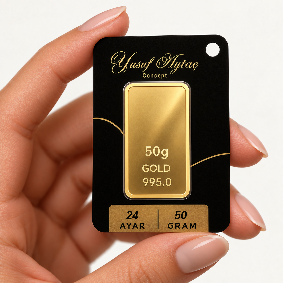 24 Ayar 50 Gram Altın