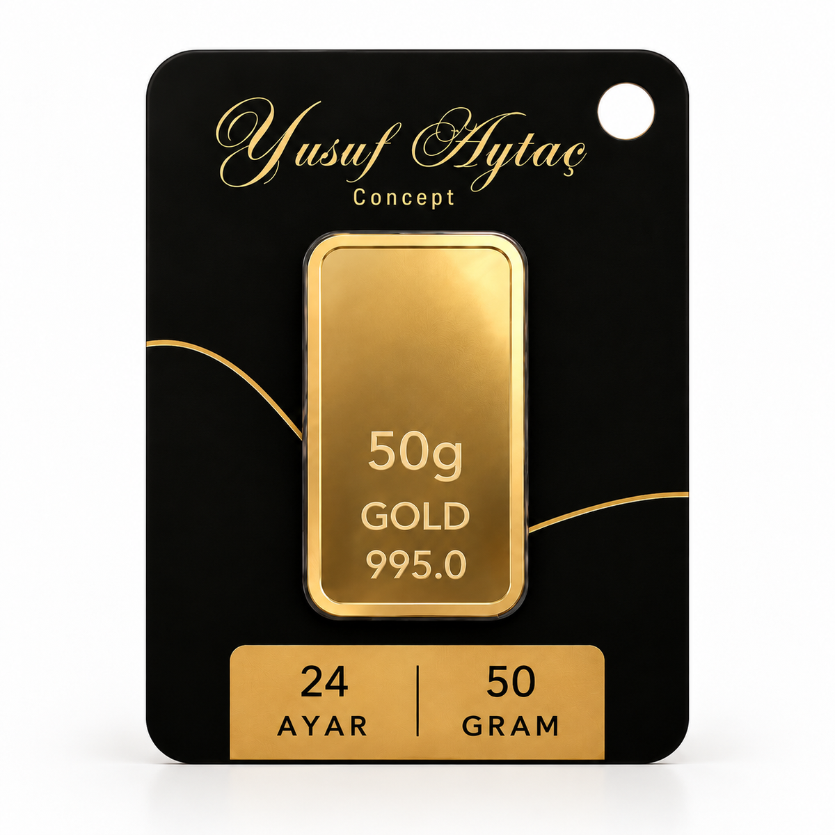 24 Ayar 50 Gram Altın