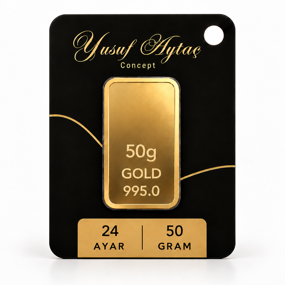24 Ayar 50 Gram Altın