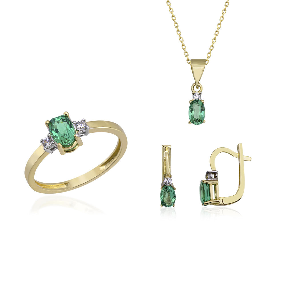 Hülya Değerli Taşlı Set