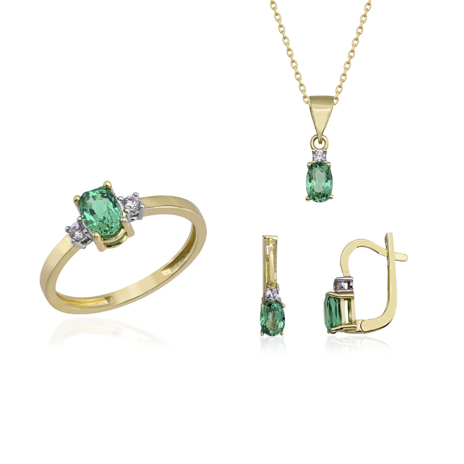 Hülya Değerli Taşlı Set